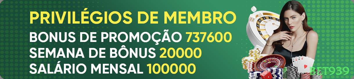 Ganhe prêmios incríveis na bet939